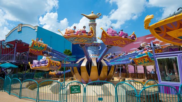 Les Tapis Volants - Flying Carpets over Agrabah